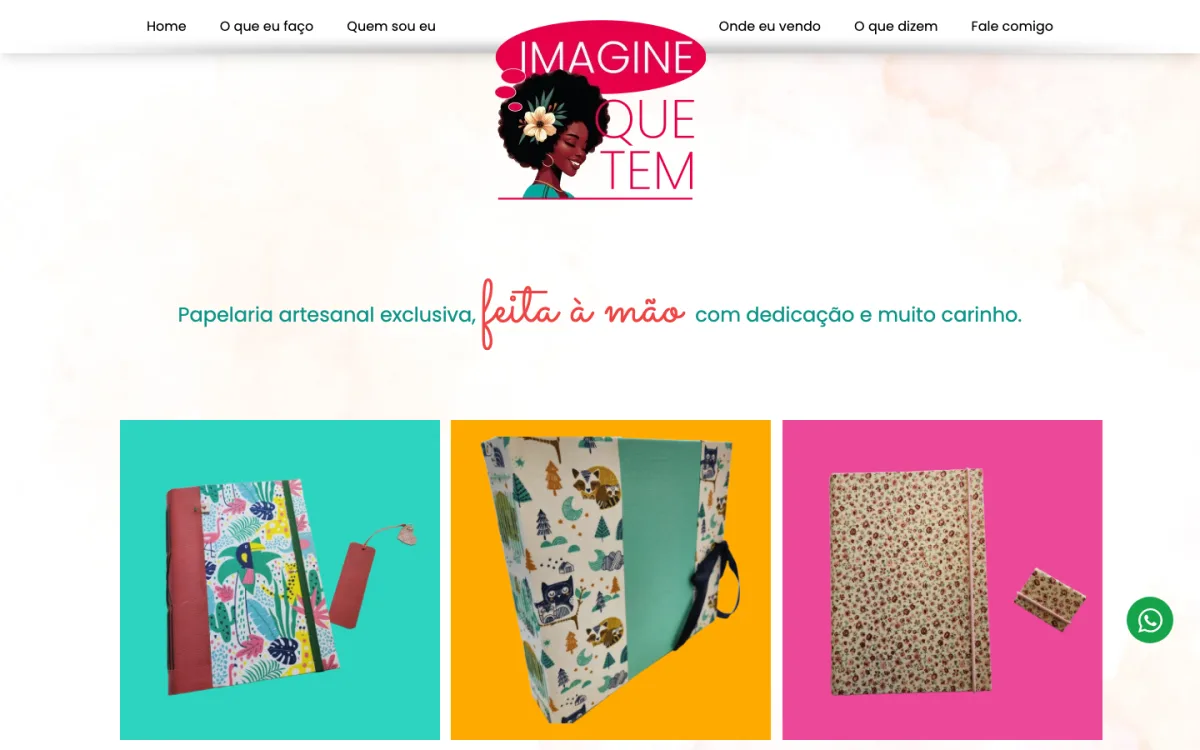Site da Imagine Que Tem