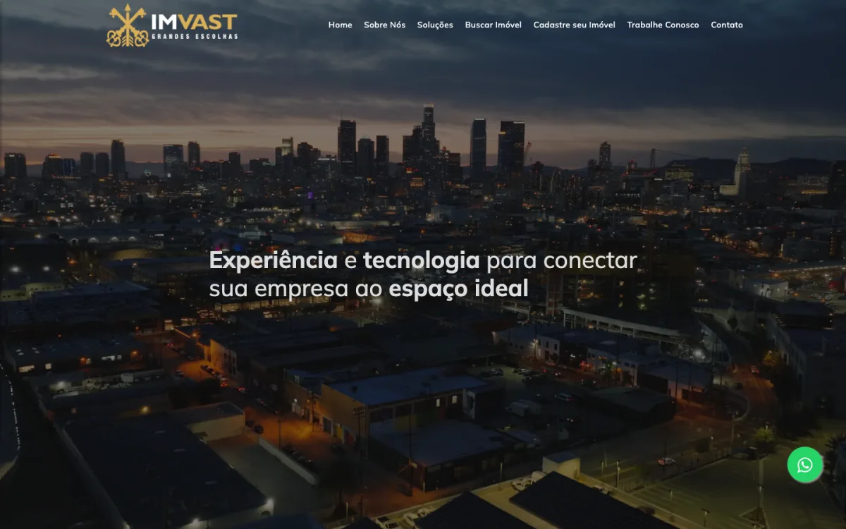 Site da Imvast