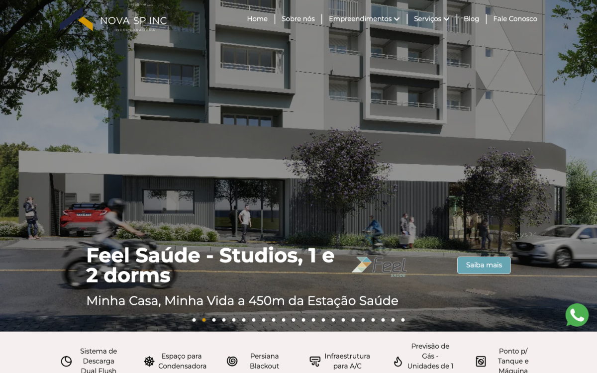 Site da Nova SP INC