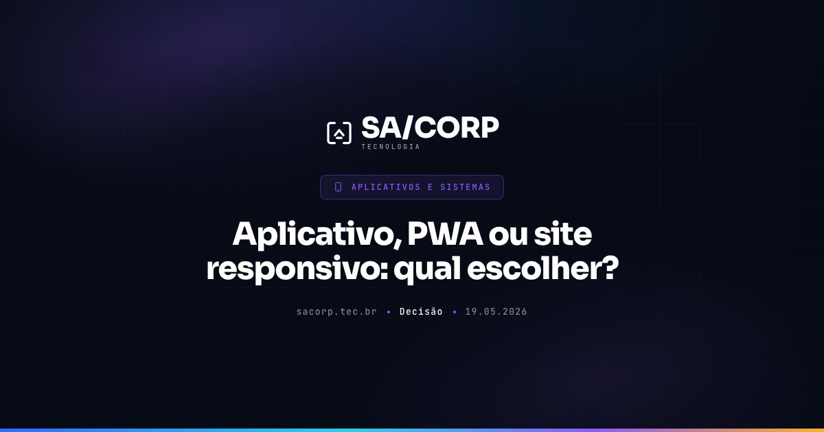Aplicativo, PWA ou site responsivo: qual escolher?