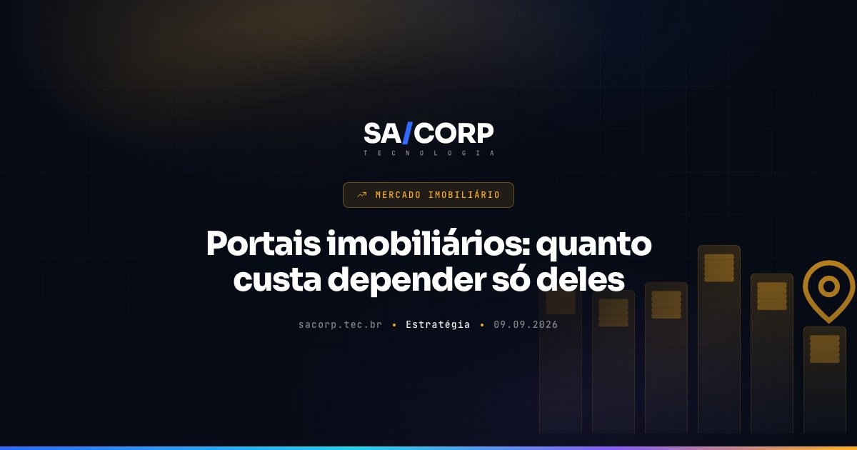 Portais imobiliários: quanto custa depender só deles